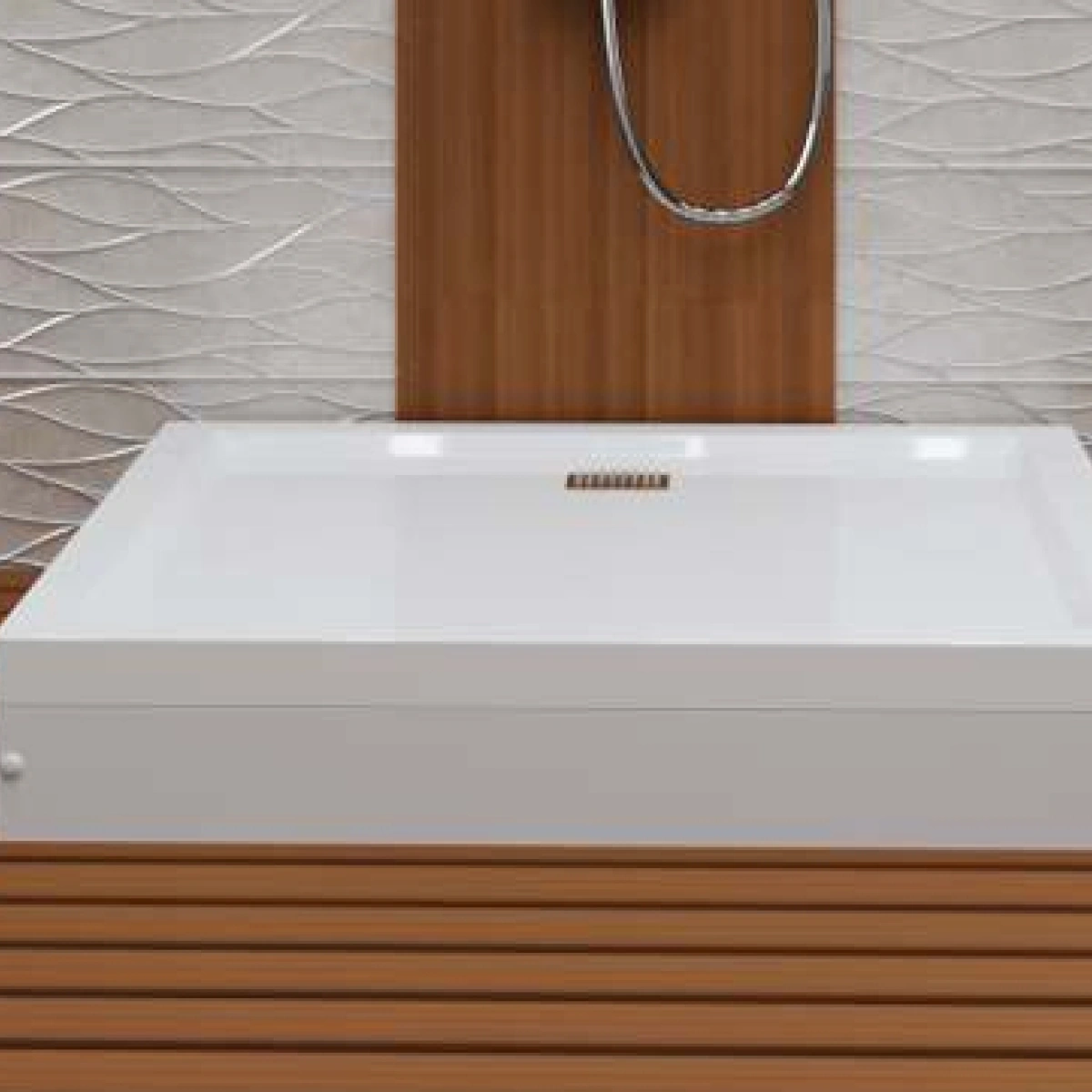 Dikdörtgen Duş Teknesi - Görsel 1